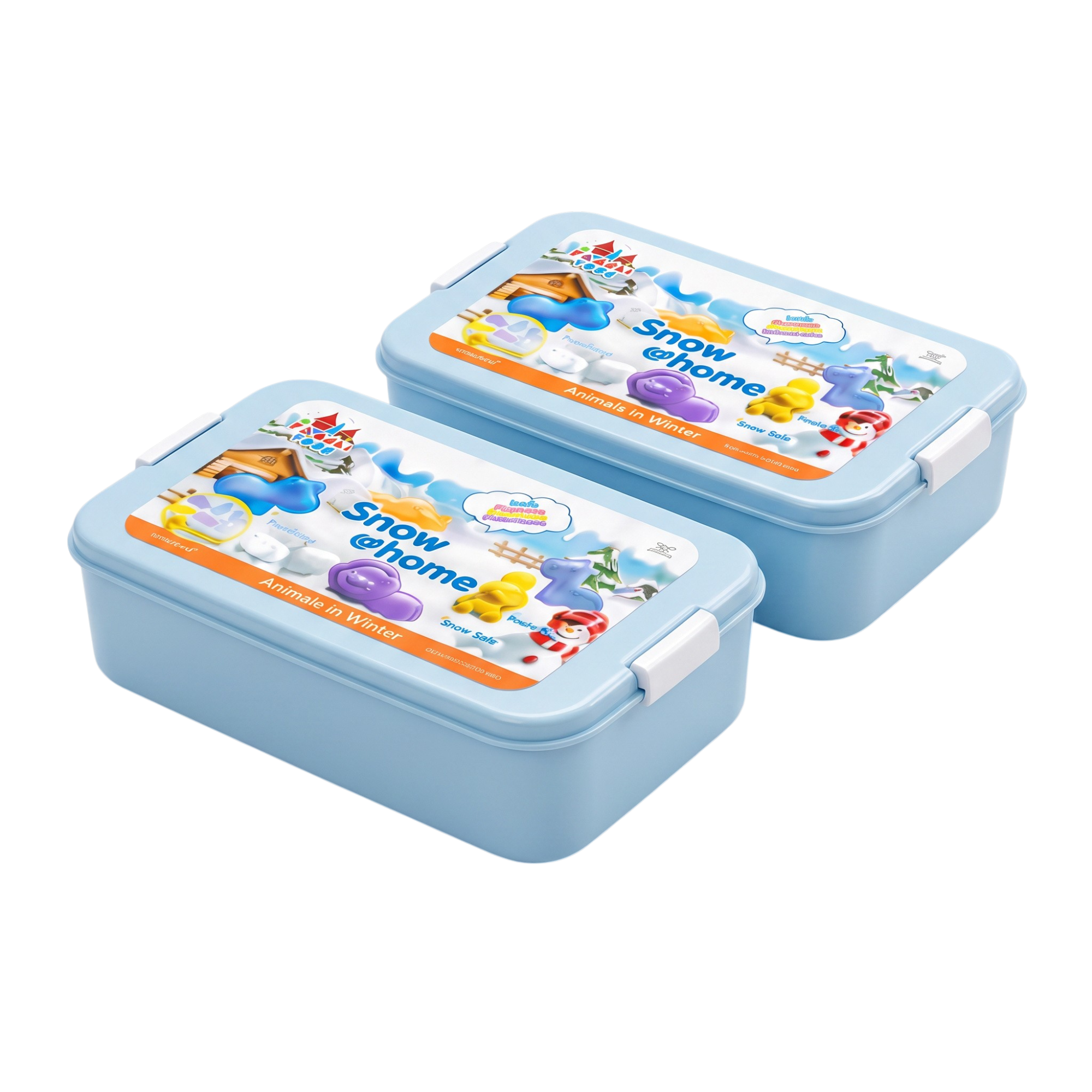 Kit Duplo: 2 maletas Snow@Home